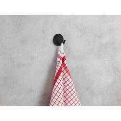 WENKO Crochet Mural Rondo, Crochet Autoadhésif En Acier Inoxydable, Fixation Facile Sans Perçage, Idéal Pour Cuisine, Salle De Bain Et Maison, (l/h X P) : Ø 5,5 X 2,5 Cm, Aspect Moderne Noir Mat 9 WENKO Crochet Mural Rondo, Crochet Autoadhésif En Acier Inoxydable, Fixation Facile Sans Perçage, Idéal Pour Cuisine, Salle De Bain Et Maison, (l/h X P) : Ø 5,5 X 2,5 Cm, Aspect Moderne Noir Mat -WENKO Soldes 55427638 4