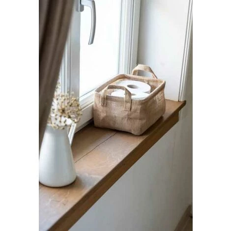 WENKO Panier De Rangement Juna S, Corbeille Décorative Pour Le Rangement Ordonné D'accessoires Comme P.ex. Des Vêtements, équipé De Deux Poignées, Matériau Extérieur 100 % Jute, 20 X 15 X 15 Cm, Brun 7 WENKO Panier De Rangement Juna S, Corbeille Décorative Pour Le Rangement Ordonné D'accessoires Comme P.ex. Des Vêtements, équipé De Deux Poignées, Matériau Extérieur 100 % Jute, 20 X 15 X 15 Cm, Brun – Image 5