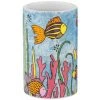 WENKO Gobelet De Brosse à Dents Rollin'Art Ocean Life, Porte-brosse à Dents En Céramique De Qualité Imprimée Avec Motif Vie Sous-marine Coloré, Gobelet Pour Rangement De Salle De Bain, Ø 6,5 X 11 Cm 1 WENKO Gobelet De Brosse à Dents Rollin'Art Ocean Life, Porte-brosse à Dents En Céramique De Qualité Imprimée Avec Motif Vie Sous-marine Coloré, Gobelet Pour Rangement De Salle De Bain, Ø 6,5 X 11 Cm -WENKO Soldes 55471308 1