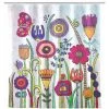 WENKO Rideau De Douche Rollin'Art Full Bloom, Rideau De Baignoire Textile Hydrofuge 100 % Polyester à Motif Prairie Fleurie & Bande De Lest, Lavable à 30°C, 12 Anneaux Inclus, 180 X 200 Cm 2 WENKO Rideau De Douche Rollin'Art Full Bloom, Rideau De Baignoire Textile Hydrofuge 100 % Polyester à Motif Prairie Fleurie & Bande De Lest, Lavable à 30°C, 12 Anneaux Inclus, 180 X 200 Cm -WENKO Soldes 55471309 1