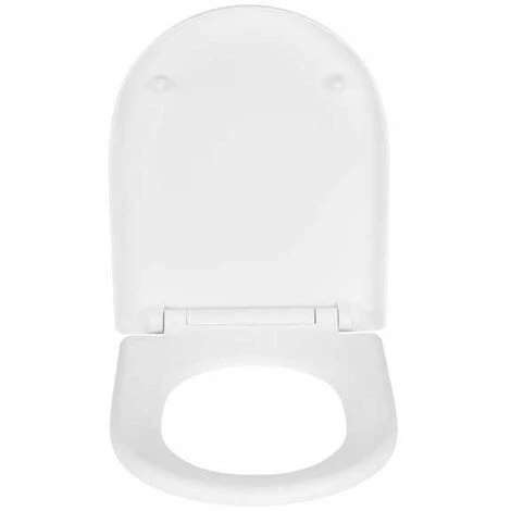 WENKO Abattant WC Exclusive N°3, Abattant WC Avec Frein De Chute, Pour Villeroy & Boch O.novo Et Céramiques Standards, Duroplast Antibactérien, 36,5 X 45 Cm, Blanc Mat 4 WENKO Abattant WC Exclusive N°3, Abattant WC Avec Frein De Chute, Pour Villeroy & Boch O.novo Et Céramiques Standards, Duroplast Antibactérien, 36,5 X 45 Cm, Blanc Mat – Image 2