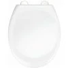 WENKO Siège WC Ios, Abattant Thermoplastique De Qualité, Blanc, Fermeture Automatique Easy-Close Et Fixation Hygiénique Fix-Clip à 1 bouton En Inox Pour Une Assise Sûre, 1,6 Kg, 37,5 X 45 Cm 1 WENKO Siège WC Ios, Abattant Thermoplastique De Qualité, Blanc, Fermeture Automatique Easy-Close Et Fixation Hygiénique Fix-Clip à 1 bouton En Inox Pour Une Assise Sûre, 1,6 Kg, 37,5 X 45 Cm -WENKO Soldes 55471572 1