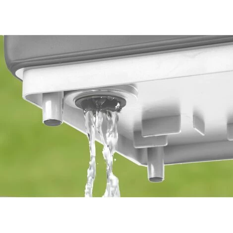 WENKO Panier Multifonction Avec Planche à Découper - Longueur 40 Hauteur 31 Profondeur 3-16 Cm - Gris Foncé 5 WENKO Panier Multifonction Avec Planche à Découper - Longueur 40 Hauteur 31 Profondeur 3-16 Cm - Gris Foncé – Image 3