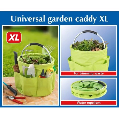 WENKO Sac De Transport XL Pour Ustensiles De Jardinage - Longueur 35 Hauteur 35 Profondeur 35 Cm - Vert 6 WENKO Sac De Transport XL Pour Ustensiles De Jardinage - Longueur 35 Hauteur 35 Profondeur 35 Cm - Vert – Image 4