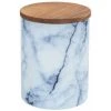 WENKO Boîte De Conservation Mio, Boîte à Provisions En Verre Borosilicate à L'aspect Marbré Bleu/blanc Avec Couvercle à Fermeture Hermétique En Bois D'acacia Brun Certifié FSC®, 1 L, Ø 11 X 14,5 Cm 2 WENKO Boîte De Conservation Mio, Boîte à Provisions En Verre Borosilicate à L'aspect Marbré Bleu/blanc Avec Couvercle à Fermeture Hermétique En Bois D'acacia Brun Certifié FSC®, 1 L, Ø 11 X 14,5 Cm -WENKO Soldes 57933975 1