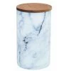 WENKO Boîte De Conservation Mio, Boîte à Provisions En Verre Borosilicate à L'aspect Marbré Bleu/blanc Avec Couvercle à Fermeture Hermétique En Bois D'acacia Brun Certifié FSC®, 1,4 L, Ø 11 X 19 Cm 1 WENKO Boîte De Conservation Mio, Boîte à Provisions En Verre Borosilicate à L'aspect Marbré Bleu/blanc Avec Couvercle à Fermeture Hermétique En Bois D'acacia Brun Certifié FSC®, 1,4 L, Ø 11 X 19 Cm -WENKO Soldes 57933977 1