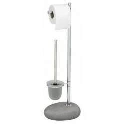 Wenko 19494100 Porte-Brosse Pebble Stone Gris 7 Wenko 19494100 Porte-Brosse Pebble Stone Gris -WENKO Soldes 58832850 3