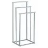 WENKO Porte-serviettes Quadro - Porte-vêtements, 3 Barres, Acier Inoxydable, 38 X 84.5 X 32.5 Cm, Brillant 1 WENKO Porte-serviettes Quadro - Porte-vêtements, 3 Barres, Acier Inoxydable, 38 X 84.5 X 32.5 Cm, Brillant -WENKO Soldes 59415806 1