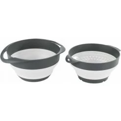 WENKO Bol Et Passoire 2 En 1 - Longueur 26 Hauteur 20 Profondeur 11 Cm - Gris Foncé 8 WENKO Bol Et Passoire 2 En 1 - Longueur 26 Hauteur 20 Profondeur 11 Cm - Gris Foncé -WENKO Soldes 59795056 3