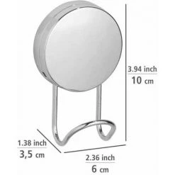 WENKO Crochet Porte Manteau Osimo, Crochet Porte Serviette Mural, Solution Sans Perçage, Innovation "Static Loc Plus", Acier, 6x10x3,5 Cm, Chromé 11 WENKO Crochet Porte Manteau Osimo, Crochet Porte Serviette Mural, Solution Sans Perçage, Innovation "Static Loc Plus", Acier, 6x10x3,5 Cm, Chromé -WENKO Soldes 60286115 5