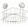 WENKO Etagère D'angle Salle De Bain Osimo, Rangement Douche Angle Fixation Sans Perçage "Static Loc Plus", Acier, 26,5x18x19 Cm, Chromé 1 WENKO Etagère D'angle Salle De Bain Osimo, Rangement Douche Angle Fixation Sans Perçage "Static Loc Plus", Acier, 26,5x18x19 Cm, Chromé -WENKO Soldes 60286120 1