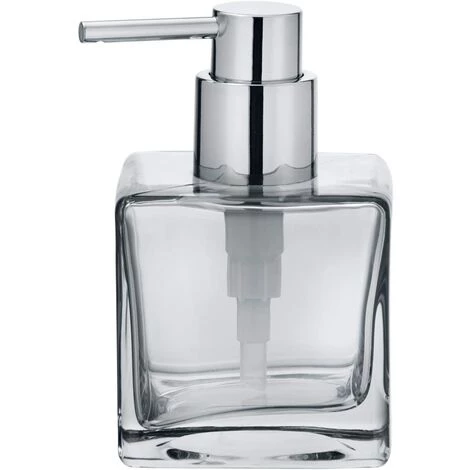 WENKO Distributeur De Savon Lavit - Distributeur De Savon Liquide , Distributeur De Liquide Vaisselle Capacité: 0.28 L, Verre, 8 X 8.5 X 8 Cm 4 WENKO Distributeur De Savon Lavit - Distributeur De Savon Liquide , Distributeur De Liquide Vaisselle Capacité: 0.28 L, Verre, 8 X 8.5 X 8 Cm – Image 2