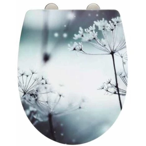 WENKO Abattant WC Original Polar, Abattant WC Avec Frein De Chute "easy Close", Fixation Acier Inox "fix Clip", Thermoplastique, 36,5x45 Cm, Multicolore 3 WENKO Abattant WC Original Polar, Abattant WC Avec Frein De Chute "easy Close", Fixation Acier Inox "fix Clip", Thermoplastique, 36,5x45 Cm, Multicolore