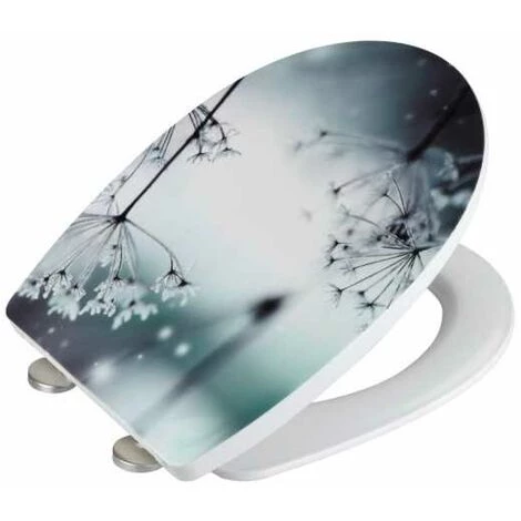 WENKO Abattant WC Original Polar, Abattant WC Avec Frein De Chute "easy Close", Fixation Acier Inox "fix Clip", Thermoplastique, 36,5x45 Cm, Multicolore 7 WENKO Abattant WC Original Polar, Abattant WC Avec Frein De Chute "easy Close", Fixation Acier Inox "fix Clip", Thermoplastique, 36,5x45 Cm, Multicolore – Image 5