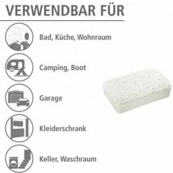 WENKO Recharge Déshumidificateur, Recharge Absorbeur D'humidité, Bloc 1000 G -WENKO Soldes 62944069 4