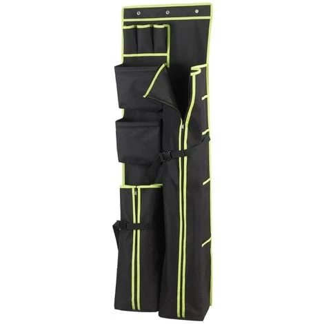 WENKO Rangement Orgeur - 11 Poches - 38 X 7 X 122 - Noir 3 WENKO Rangement Orgeur - 11 Poches - 38 X 7 X 122 - Noir