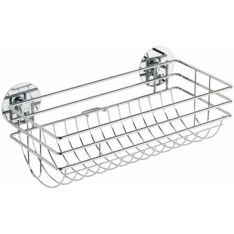 WENKO Porte Essuie-tout Mural Sans Perçage, Porte Sopalin Mural Fixation Sans Perçage Turbo-Loc®, Métal, 29x11x14,5 Cm, Brillant - Argent Brillant 3 WENKO Porte Essuie-tout Mural Sans Perçage, Porte Sopalin Mural Fixation Sans Perçage Turbo-Loc®, Métal, 29x11x14,5 Cm, Brillant - Argent Brillant