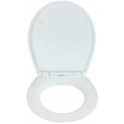 WENKO Abattant WC Original Frog, Abattant WC Avec Frein De Chute, Fixation Inox Clipsable, Duroplast Acrylique, 39x45 Cm, Multicolore - Blanc 8 WENKO Abattant WC Original Frog, Abattant WC Avec Frein De Chute, Fixation Inox Clipsable, Duroplast Acrylique, 39x45 Cm, Multicolore - Blanc -WENKO Soldes 6577813 2
