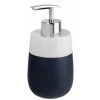 WENKO Distributeur Savon Liquide, Malta, Capacité 290 Ml, Céramique, 7,5x15x8 Cm, Bleu Foncé/blanc - Bleu - Bleu Foncé 2 WENKO Distributeur Savon Liquide, Malta, Capacité 290 Ml, Céramique, 7,5x15x8 Cm, Bleu Foncé/blanc - Bleu - Bleu Foncé -WENKO Soldes 6577873 1