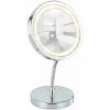 WENKO Miroir Maquillage LED Brolo, Miroir Grossissant LED X3, Miroir à Poser, Ø 11 Cm, Acier, 15x16,5x13 Cm, Chromé - Chromé 1 WENKO Miroir Maquillage LED Brolo, Miroir Grossissant LED X3, Miroir à Poser, Ø 11 Cm, Acier, 15x16,5x13 Cm, Chromé - Chromé -WENKO Soldes 6577881 1