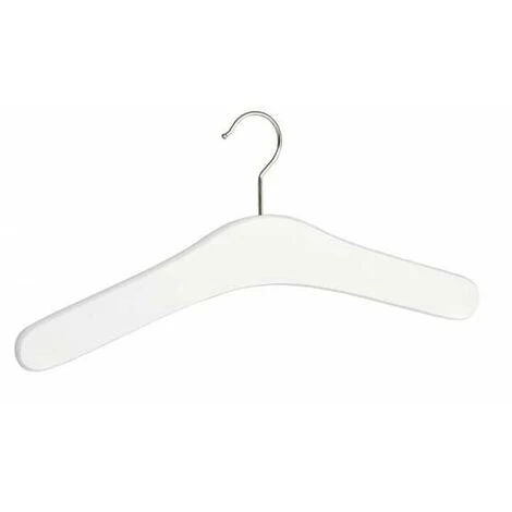 WENKO Cintre Bois Berlin Blanc - Blanc 3 WENKO Cintre Bois Berlin Blanc - Blanc