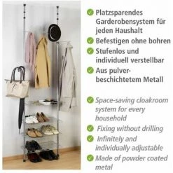 WENKO Étagère Penderie Apollon 10 WENKO Étagère Penderie Apollon -WENKO Soldes 6577902 4