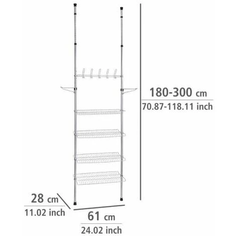 WENKO Étagère Penderie Apollon 7 WENKO Étagère Penderie Apollon – Image 5