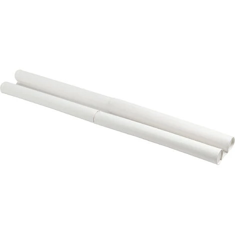 WENKO Bas De Porte Anti Froid Double Pour Porte Extérieure Et Intérieure, Joint De Porte Pliable, Pour Porte De Taille Standard, Plastique, 80x3,8x13 Cm, Blanc - Blanc 2 WENKO Bas De Porte Anti Froid Double Pour Porte Extérieure Et Intérieure, Joint De Porte Pliable, Pour Porte De Taille Standard, Plastique, 80x3,8x13 Cm, Blanc - Blanc