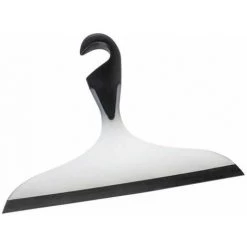 WENKO Raclette De Douche, Raclette Salle De Bain, Avec Crochet De Suspension, Loano, Plastique, L23x17 Cm, Noir-Blanc - Noir 9 WENKO Raclette De Douche, Raclette Salle De Bain, Avec Crochet De Suspension, Loano, Plastique, L23x17 Cm, Noir-Blanc - Noir -WENKO Soldes 6577956 4