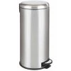 WENKO Poubelle Cuisine Leman 30L, Poubelle à Pédale Avec Frein De Chute Easy Close, Acier Inox, 30,5x64x37,5 Cm, Mat 1 WENKO Poubelle Cuisine Leman 30L, Poubelle à Pédale Avec Frein De Chute Easy Close, Acier Inox, 30,5x64x37,5 Cm, Mat -WENKO Soldes 6578000 1