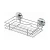 WENKO Etagere Salle De Bain Sans Percage, étagère Cuisine Fixation Sans Perçage Turbo-Loc, Métal, 24,2x8,2x14 Cm, Brillant - Argent Brillant 2 WENKO Etagere Salle De Bain Sans Percage, étagère Cuisine Fixation Sans Perçage Turbo-Loc, Métal, 24,2x8,2x14 Cm, Brillant - Argent Brillant -WENKO Soldes 6578027 1