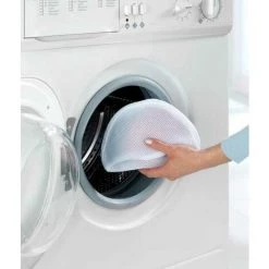 WENKO Filet Linge Machine à Laver, Sac à Linge Machine à Laver, Pour Le Linge Délicat, Lot De 2, Polyester, Ø 24x11x16 Cm, Blanc - Blanc 11 WENKO Filet Linge Machine à Laver, Sac à Linge Machine à Laver, Pour Le Linge Délicat, Lot De 2, Polyester, Ø 24x11x16 Cm, Blanc - Blanc -WENKO Soldes 6578160 5