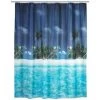 WENKO Rideau De Douche Original Palm Beach, Rideau De Douche 180x200 Cm, Waterproof, 12 Anneaux Rideau De Douche En Plastique Blanc Inclus, PEVA Matériau Recyclé Et Recyclable, 180x200 Cm, Multicolore - Multicolore 2 WENKO Rideau De Douche Original Palm Beach, Rideau De Douche 180x200 Cm, Waterproof, 12 Anneaux Rideau De Douche En Plastique Blanc Inclus, PEVA Matériau Recyclé Et Recyclable, 180x200 Cm, Multicolore - Multicolore -WENKO Soldes 6578175 1