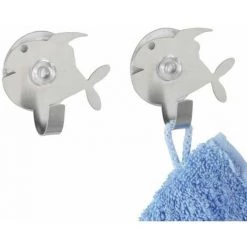 WENKO Crochet Ventouse Poisson - Mat