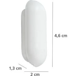 WENKO Patin Abattant WC, Pièce Détachée Pour Abattant WC En Duroplast Acrylique, 4 Patins Pour La Cuvette WC Et 2 Patins Pour Le Couvercle WC, Plastique, 2x1,3x4,6 Cm, Blanc - Blanc 7 WENKO Patin Abattant WC, Pièce Détachée Pour Abattant WC En Duroplast Acrylique, 4 Patins Pour La Cuvette WC Et 2 Patins Pour Le Couvercle WC, Plastique, 2x1,3x4,6 Cm, Blanc - Blanc -WENKO Soldes 6578214 3