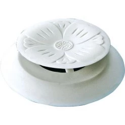 WENKO Bouchon D'évier, Bonde De Lavabo, ø 6,5 Cm, Blanc - Blanc