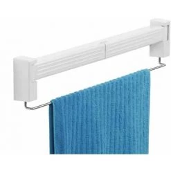 WENKO Séchoir Linge Mural Butterfly, étendoir Mural Pliable Gain De Place, Usage Intérieur, Longueur étendage 3,5m, Acier Chromé, 70x36x10,5 Cm, Brillant - Blanc 11 WENKO Séchoir Linge Mural Butterfly, étendoir Mural Pliable Gain De Place, Usage Intérieur, Longueur étendage 3,5m, Acier Chromé, 70x36x10,5 Cm, Brillant - Blanc -WENKO Soldes 6578234 5