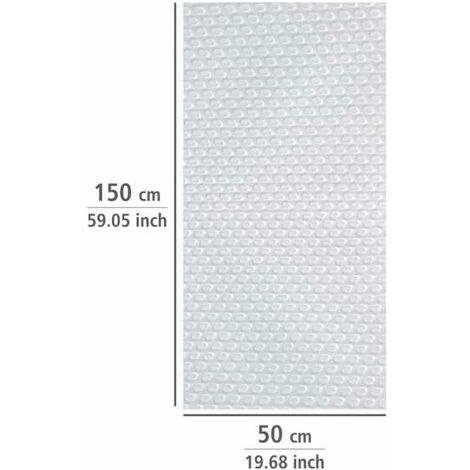 WENKO Tapis Fond De Tiroir Avec Picots, Tapis Antidérapant Tiroir, Protection Tiroir Cuisine, Découpable, Plastique, 150x50 Cm, Blanc 6 WENKO Tapis Fond De Tiroir Avec Picots, Tapis Antidérapant Tiroir, Protection Tiroir Cuisine, Découpable, Plastique, 150x50 Cm, Blanc – Image 4