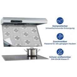 WENKO Filtre Hotte Aspirante - Blanc -WENKO Soldes 6578270 4