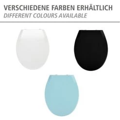 WENKO Abattant WC Avec Frein De Chute Premium Kos, Abattant WC Clipsable Avec Fixation Inox, Thermoplastique, 37x44 Cm, Blanc - Blanc 10 WENKO Abattant WC Avec Frein De Chute Premium Kos, Abattant WC Clipsable Avec Fixation Inox, Thermoplastique, 37x44 Cm, Blanc - Blanc -WENKO Soldes 6578272 4