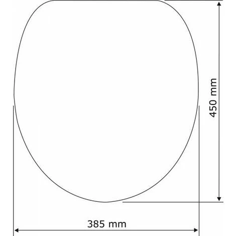 WENKO Abattant WC Avec Frein De Chute, Abattant WC Original, "Bora Bora", Fixation Inox, Duroplast Antibactérien, 38 X 45 Cm, Multicolore - Multicolore 6 WENKO Abattant WC Avec Frein De Chute, Abattant WC Original, "Bora Bora", Fixation Inox, Duroplast Antibactérien, 38 X 45 Cm, Multicolore - Multicolore – Image 4