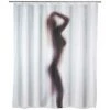 WENKO Rideau De Douche Antimoisissure Silhouette, Rideau De Douche Original, Lavable En Machine Et Waterproof, 12 Anneaux Rideau De Douche En Plastique Blanc Inclus, Polyester, 180x200 Cm, Multicolore - Multicolore 2 WENKO Rideau De Douche Antimoisissure Silhouette, Rideau De Douche Original, Lavable En Machine Et Waterproof, 12 Anneaux Rideau De Douche En Plastique Blanc Inclus, Polyester, 180x200 Cm, Multicolore - Multicolore -WENKO Soldes 6578302 1