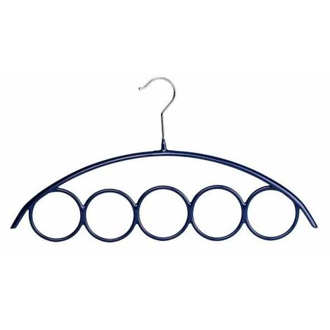 WENKO Cintre Foulard, écharpe, 5 Espaces De Rangement, Olympia - Argent Brillant 4 WENKO Cintre Foulard, écharpe, 5 Espaces De Rangement, Olympia - Argent Brillant – Image 2