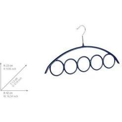 WENKO Cintre Foulard, écharpe, 5 Espaces De Rangement, Olympia - Argent Brillant 7 WENKO Cintre Foulard, écharpe, 5 Espaces De Rangement, Olympia - Argent Brillant -WENKO Soldes 6578312 3