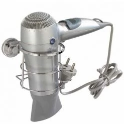 WENKO Porte Sèche Cheveux Mural, Support Sèche Cheveux Sans Perçage Power-Loc®, Bovino, Acier Inox, 13x8,5x11,5 Cm, Brillant - Brillant 8 WENKO Porte Sèche Cheveux Mural, Support Sèche Cheveux Sans Perçage Power-Loc®, Bovino, Acier Inox, 13x8,5x11,5 Cm, Brillant - Brillant -WENKO Soldes 6578320 2