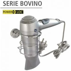 WENKO Porte Sèche Cheveux Mural, Support Sèche Cheveux Sans Perçage Power-Loc®, Bovino, Acier Inox, 13x8,5x11,5 Cm, Brillant - Brillant 9 WENKO Porte Sèche Cheveux Mural, Support Sèche Cheveux Sans Perçage Power-Loc®, Bovino, Acier Inox, 13x8,5x11,5 Cm, Brillant - Brillant -WENKO Soldes 6578320 3