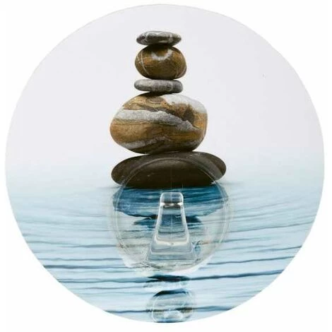 WENKO Static-Loc® Crochet Mural Uno Meditation - Multicolore 3 WENKO Static-Loc® Crochet Mural Uno Meditation - Multicolore