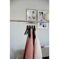 WENKO Cintre Bois, Antiglisse, Paris, Noir - Noir 6 WENKO Cintre Bois, Antiglisse, Paris, Noir - Noir -WENKO Soldes 6578394 2