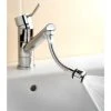 WENKO Flexible Robinet, Rallonge Robinet Cuisine, Avec Adaptateur Pour Filetage Intérieur Et Joint, Idéal Cuisine Et Salle De Bain, Acier Inoxydable, 16,5x3x3 Cm, Brillant - Argent -WENKO Soldes 6578403 1