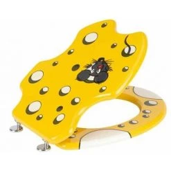 WENKO Abattant WC Original 3D Speedy, Abattant WC Avec Fixation Inox, Lunette WC Résistante Et Facile à Nettoyer, MDF, 37 X 44,5 Cm, Multicolore - Multicolore 9 WENKO Abattant WC Original 3D Speedy, Abattant WC Avec Fixation Inox, Lunette WC Résistante Et Facile à Nettoyer, MDF, 37 X 44,5 Cm, Multicolore - Multicolore -WENKO Soldes 6578411 3